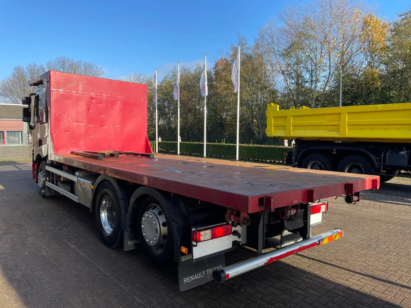Renault T 460 / VOLLEDIG LUCHT GEVEERD / ALU VELGEN / HANDGESCHAKELD / LOW KM / - Camion plateau: photos 4 Renault T 460 / VOLLEDIG LUCHT GEVEERD / ALU VELGEN / HANDGESCHAKELD / LOW KM / - Camion plateau: photos 4