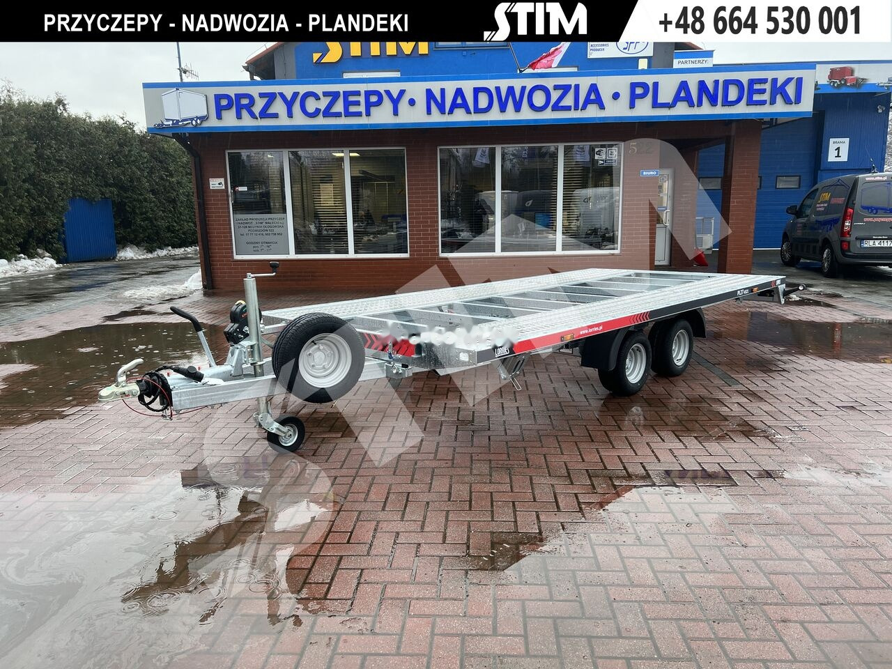 Lorries PL27-4521 - Remorque porte-voitures: photos 4 Lorries PL27-4521 - Remorque porte-voitures: photos 4