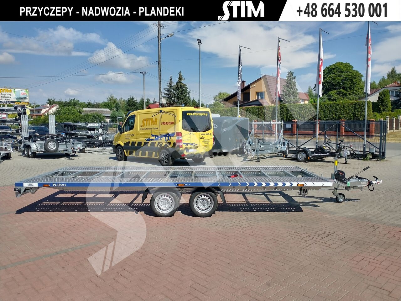 Lorries PL35-5521 - Remorque porte-voitures: photos 3 Lorries PL35-5521 - Remorque porte-voitures: photos 3