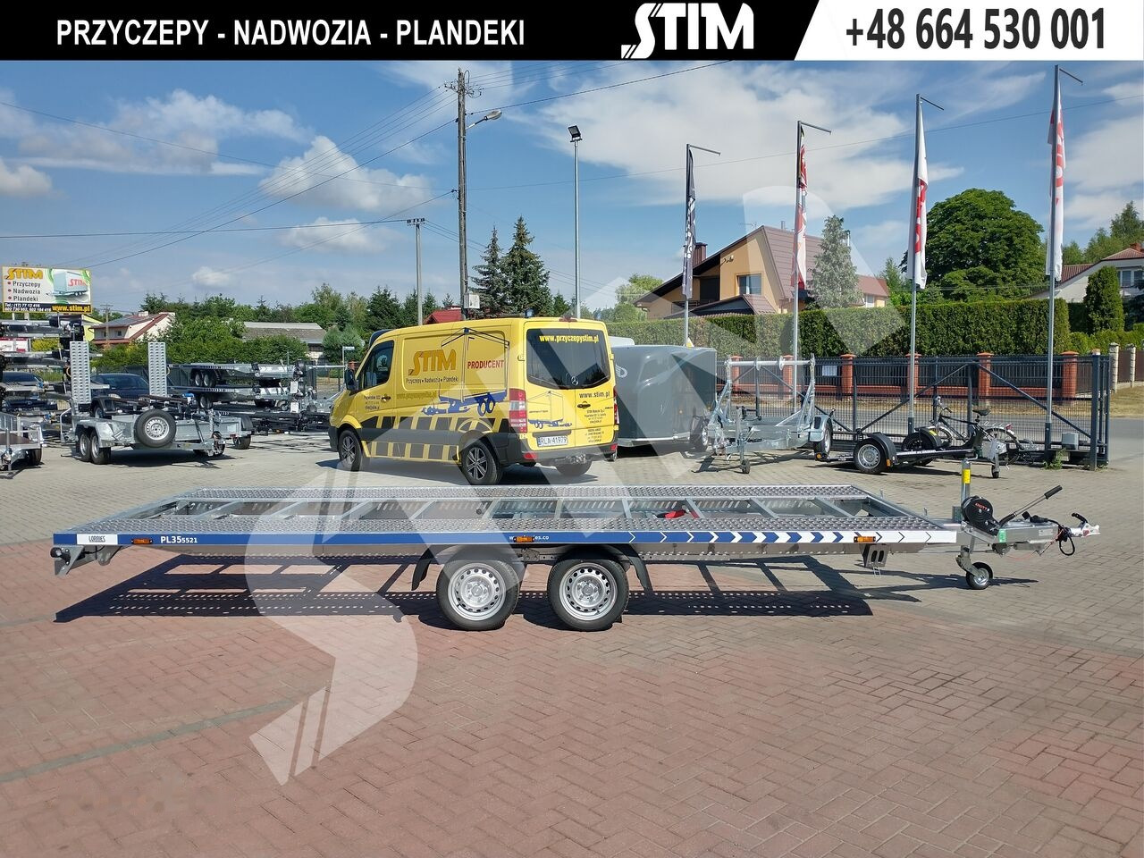 Lorries PL35-5521 - Remorque porte-voitures: photos 2 Lorries PL35-5521 - Remorque porte-voitures: photos 2
