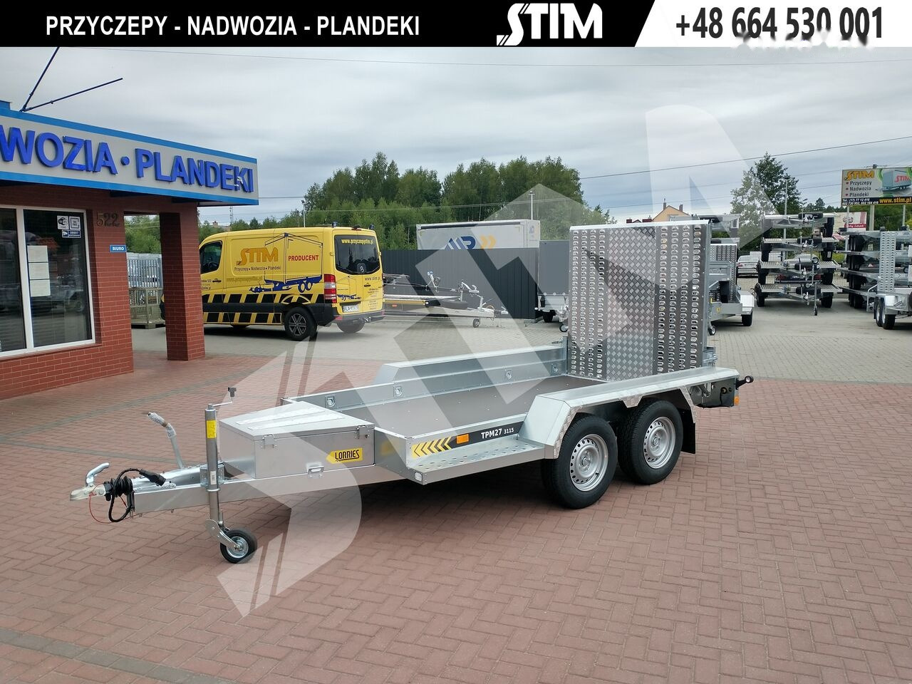 Lorries TPM27-3115 - Remorque porte engin: photos 3 Lorries TPM27-3115 - Remorque porte engin: photos 3