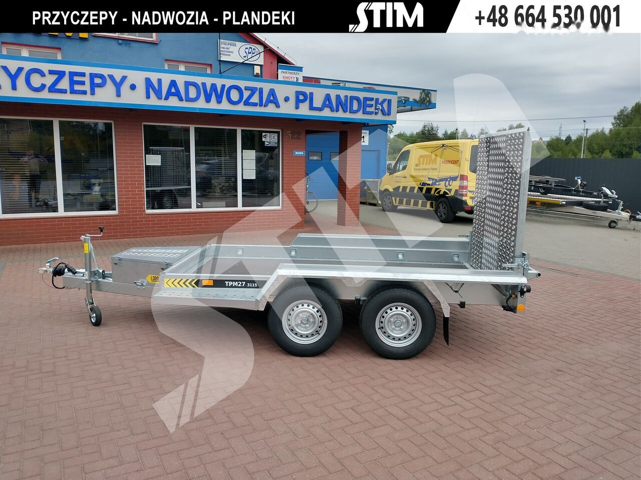 Lorries TPM27-3115 - Remorque porte engin: photos 2 Lorries TPM27-3115 - Remorque porte engin: photos 2