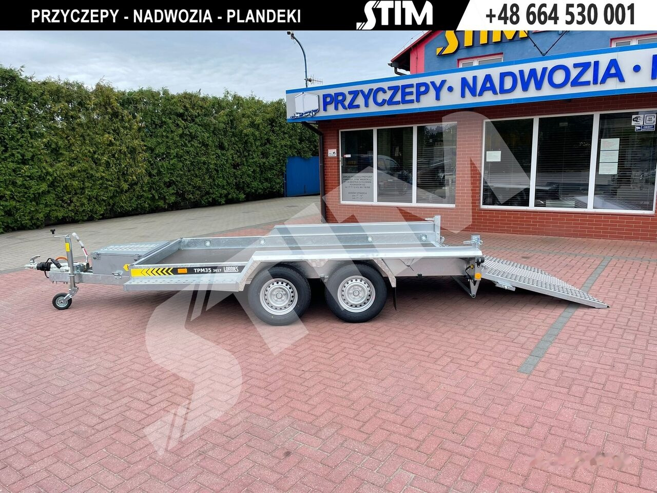 Lorries TPM35-3617 - Remorque porte engin: photos 3 Lorries TPM35-3617 - Remorque porte engin: photos 3