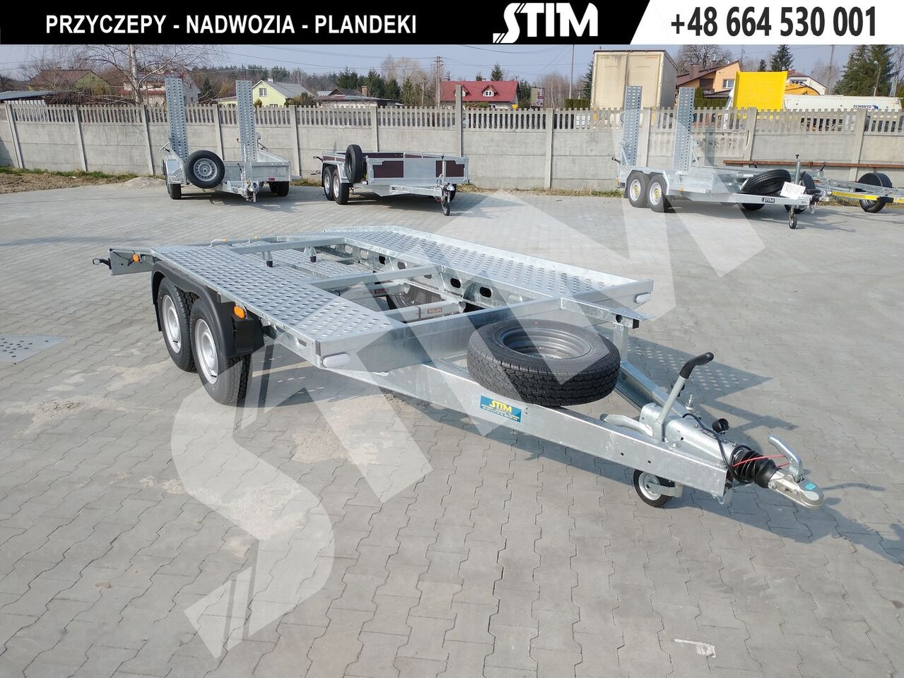 Stim L22/PP-TS/40-27S - Remorque porte-voitures: photos 1 Stim L22/PP-TS/40-27S - Remorque porte-voitures: photos 1