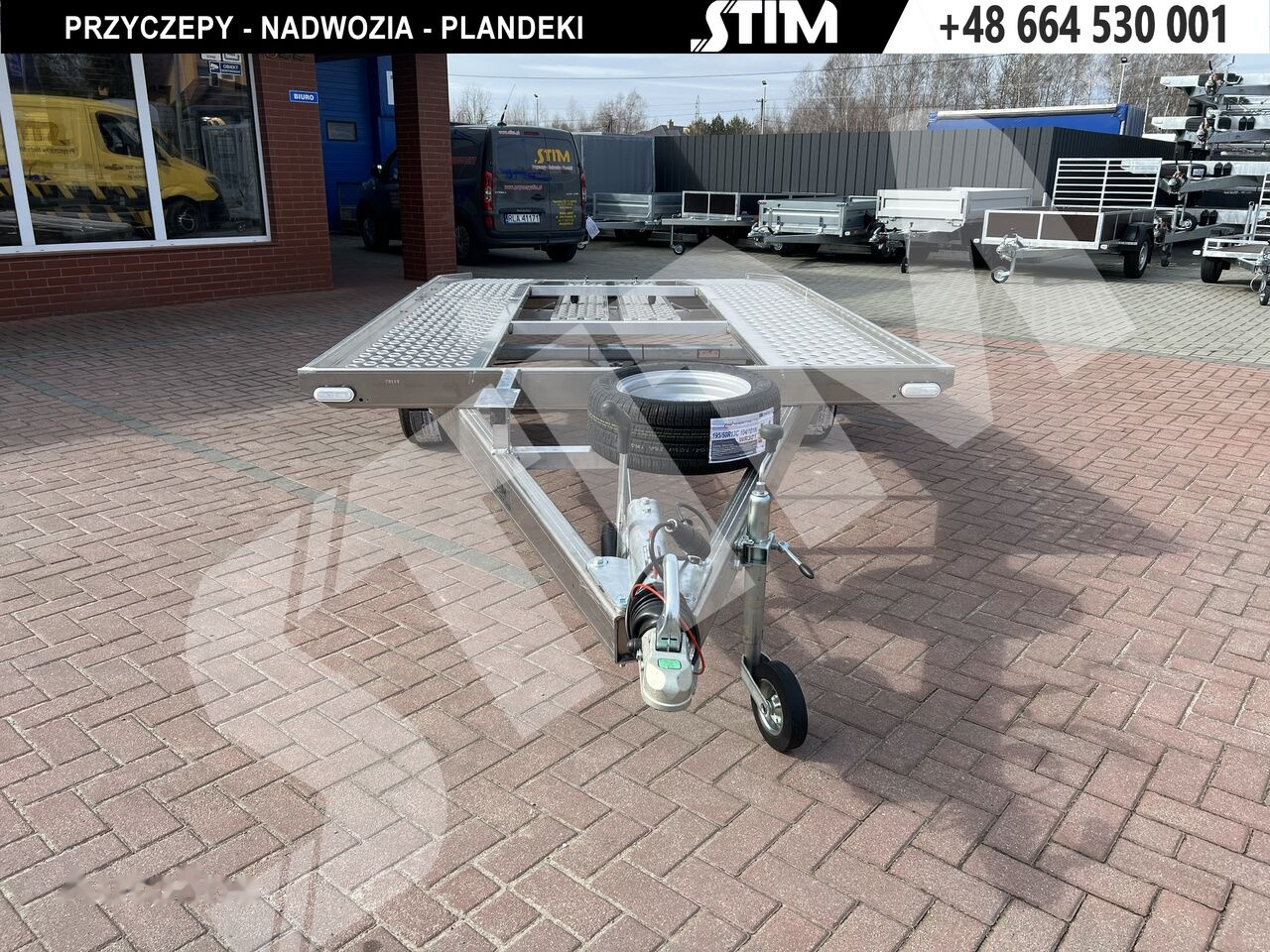 Stim L22/PP-TS/41-25A - Remorque porte-voitures: photos 2 Stim L22/PP-TS/41-25A - Remorque porte-voitures: photos 2