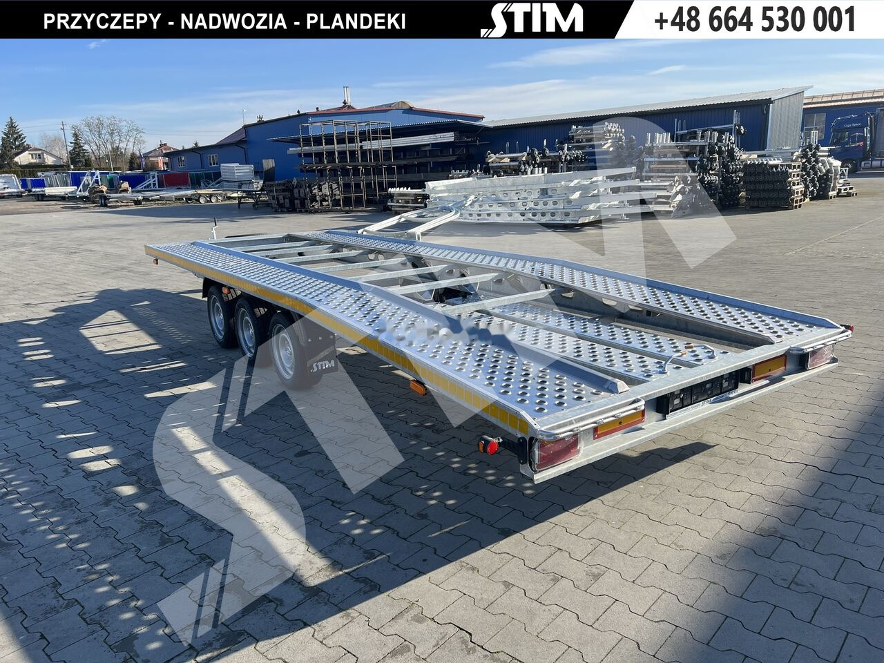 Stim L23/PP-TS/60-35S - Remorque porte-voitures: photos 4 Stim L23/PP-TS/60-35S - Remorque porte-voitures: photos 4