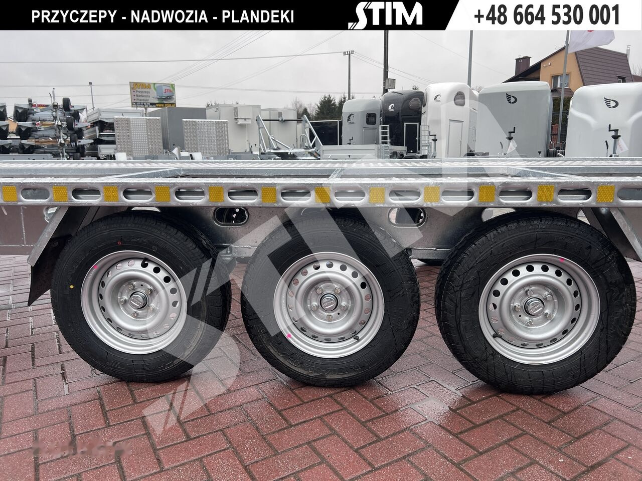Stim L23/PP-TS/85-35S-RY1500 - Remorque porte-voitures: photos 5 Stim L23/PP-TS/85-35S-RY1500 - Remorque porte-voitures: photos 5