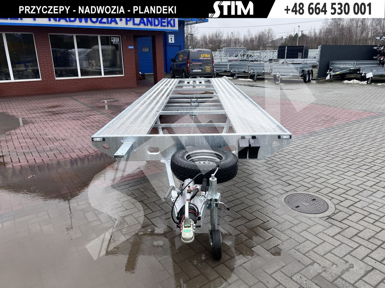 Stim L23/PP-TS/85-35S-RY1500 - Remorque porte-voitures: photos 3 Stim L23/PP-TS/85-35S-RY1500 - Remorque porte-voitures: photos 3