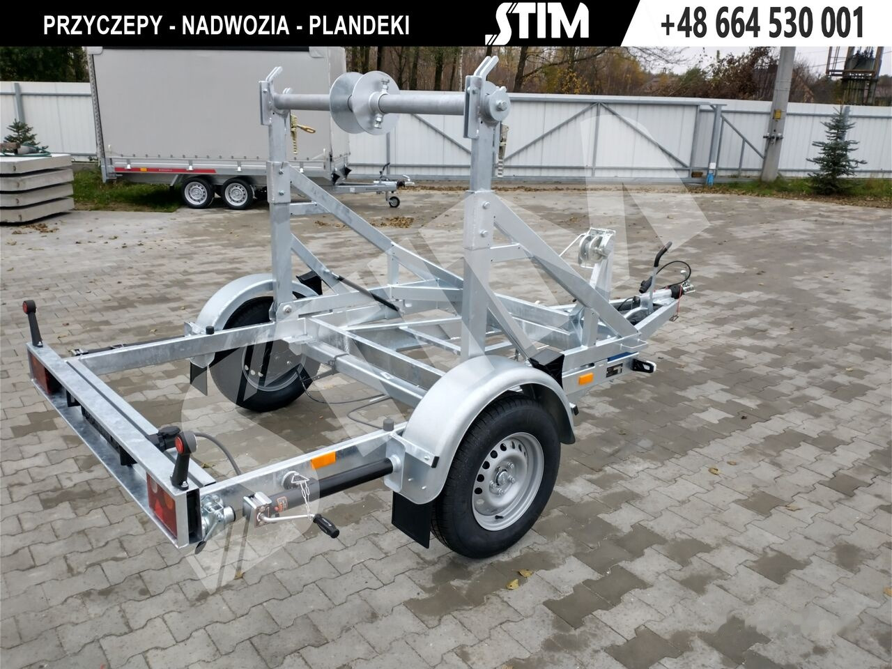 Stim S21/KB-13WR - Remorque porte-touret: photos 2 Stim S21/KB-13WR - Remorque porte-touret: photos 2