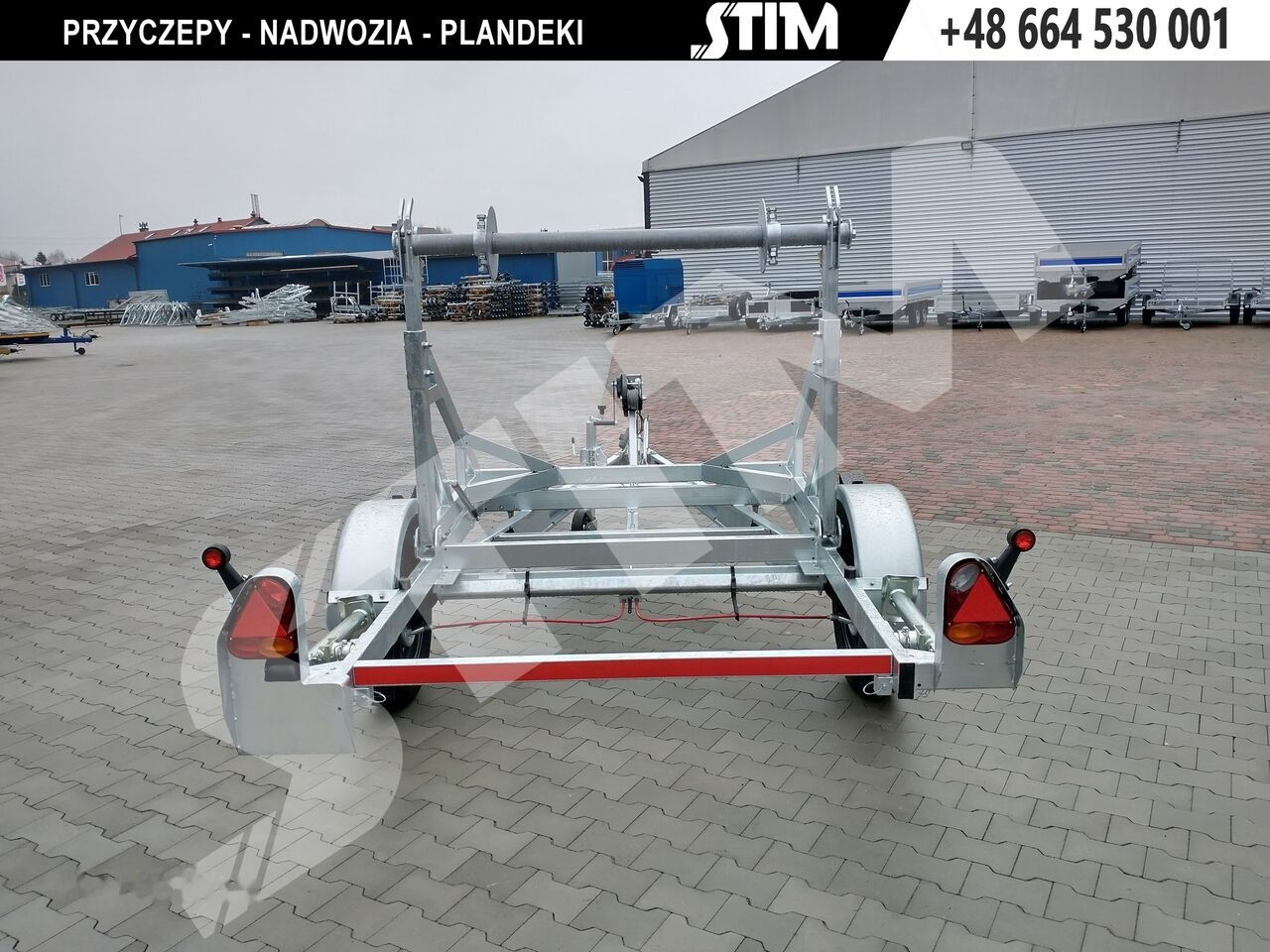 Stim S21/KB-13WRB - Remorque porte-touret: photos 2 Stim S21/KB-13WRB - Remorque porte-touret: photos 2