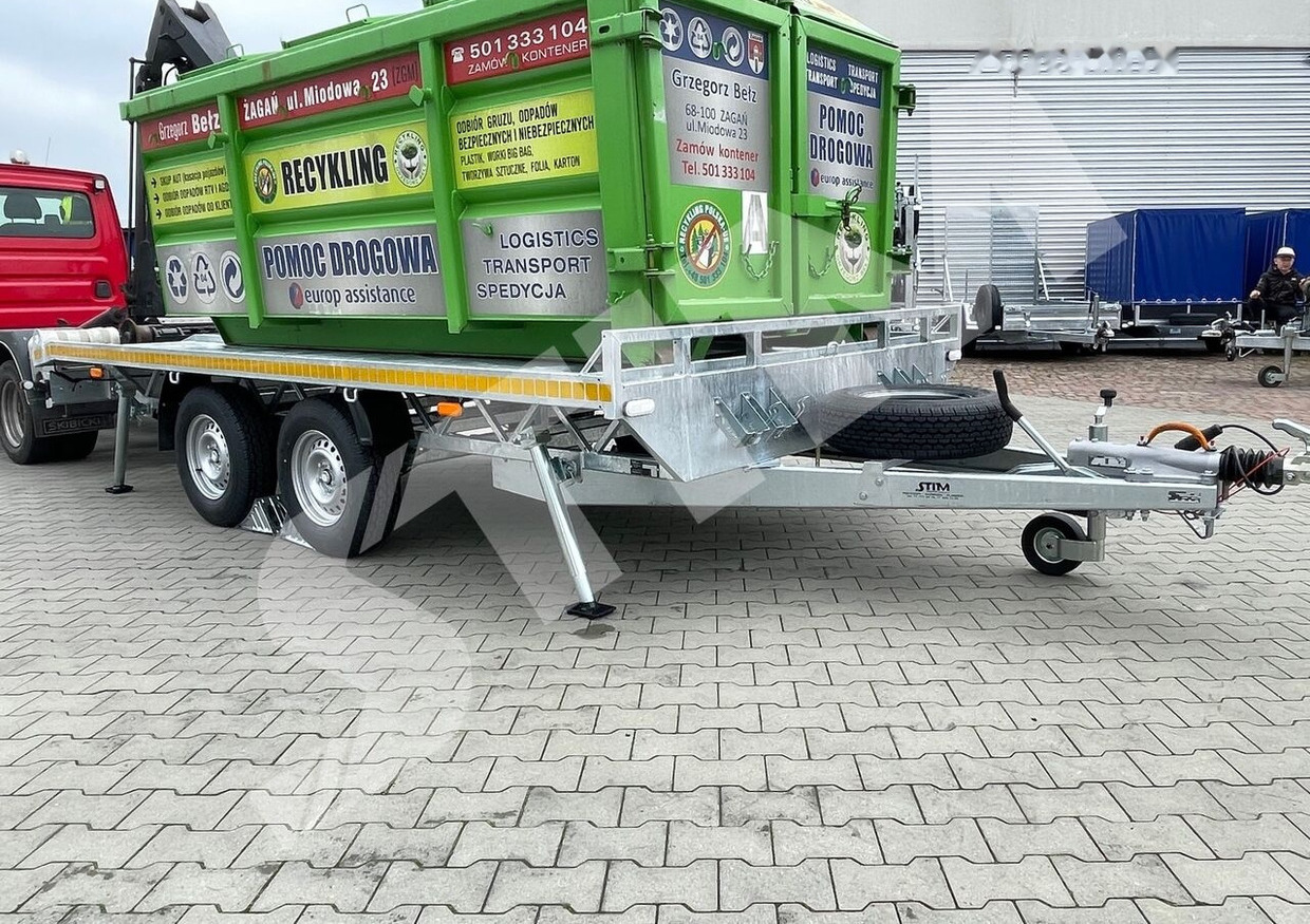 Stim S22-35/4323KP-15 Platforma do przeowzu kontenerów typu KP - Remorque plateau: photos 1 Stim S22-35/4323KP-15 Platforma do przeowzu kontenerów typu KP - Remorque plateau: photos 1