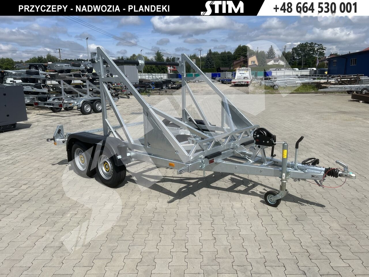 Stim S22/KB-27WR-KN - Remorque porte-touret: photos 1 Stim S22/KB-27WR-KN - Remorque porte-touret: photos 1