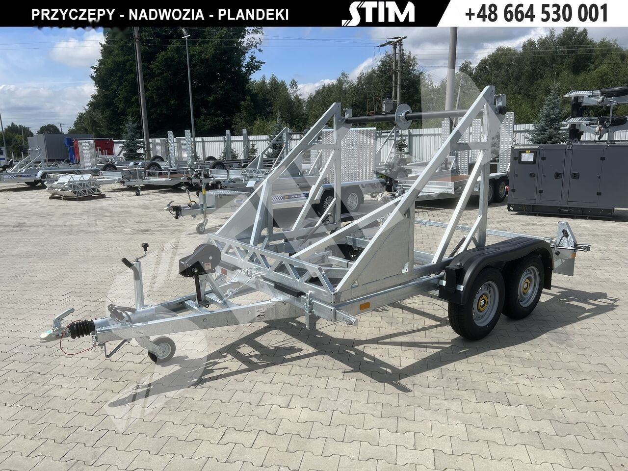 Stim S22/KB-35WR-KN - Remorque porte-touret: photos 5 Stim S22/KB-35WR-KN - Remorque porte-touret: photos 5