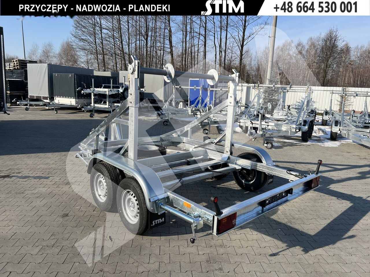 Stim S22/KB-35WR - Remorque porte-touret: photos 5 Stim S22/KB-35WR - Remorque porte-touret: photos 5