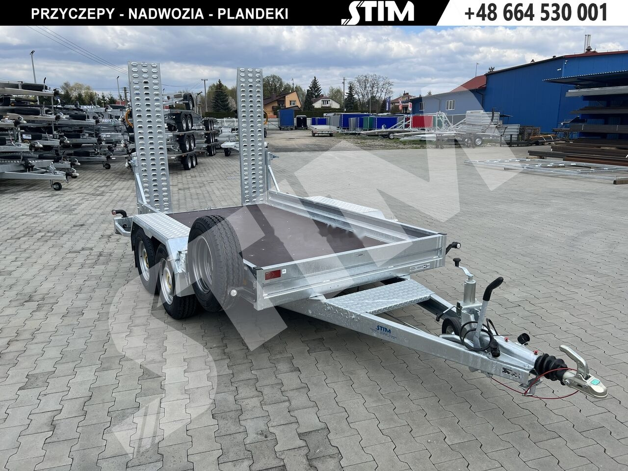 Stim S22/KP-KN/30-27 - Remorque porte engin: photos 2 Stim S22/KP-KN/30-27 - Remorque porte engin: photos 2