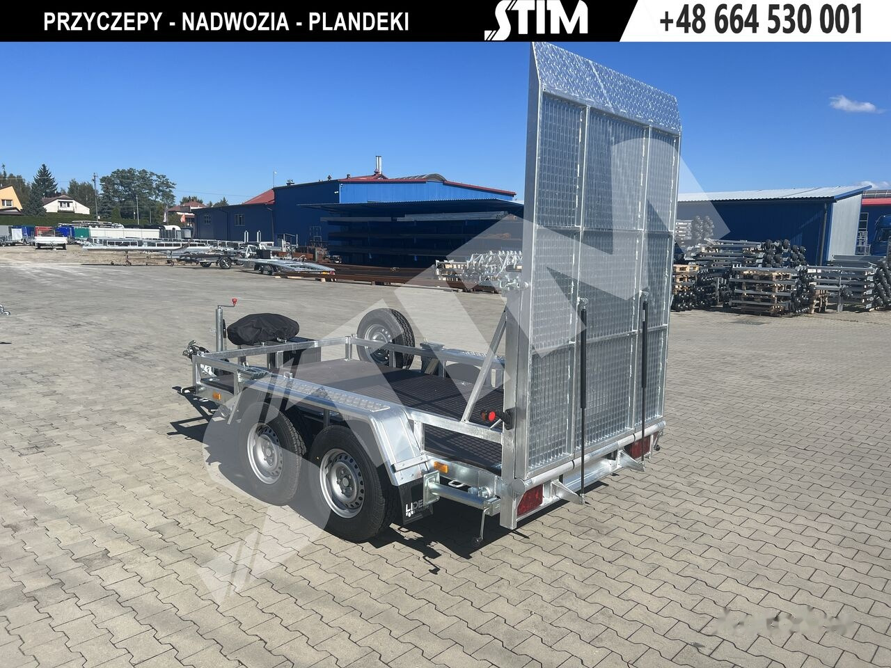 Stim S22/KP-KN/30-35 + wciągarka elektryczna - Remorque porte engin: photos 3 Stim S22/KP-KN/30-35 + wciągarka elektryczna - Remorque porte engin: photos 3
