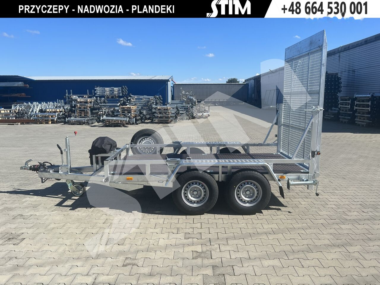 Stim S22/KP-KN/30-35 + wciągarka elektryczna - Remorque porte engin: photos 2 Stim S22/KP-KN/30-35 + wciągarka elektryczna - Remorque porte engin: photos 2