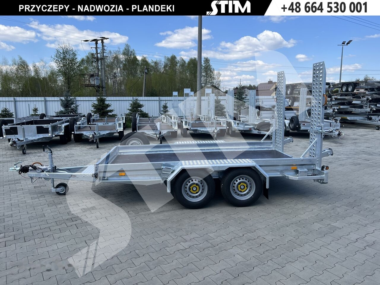 Stim S22/KP-KN/35-35 - Remorque porte engin: photos 3 Stim S22/KP-KN/35-35 - Remorque porte engin: photos 3