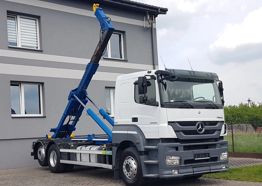 Mercedes-Benz AXOR ACTROS 2540 HAKOWIEC 3 OSIE - Camion ampliroll: photos 1 Mercedes-Benz AXOR ACTROS 2540 HAKOWIEC 3 OSIE - Camion ampliroll: photos 1