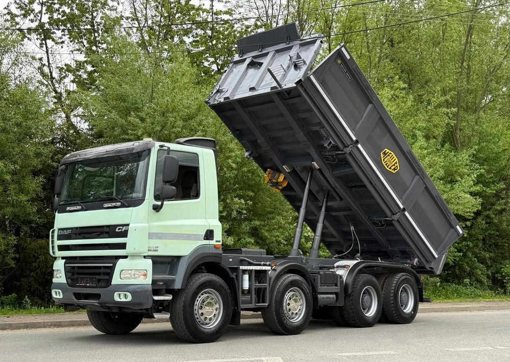 DAF * Kiper Meiller * Wywrotka * 85.460 * DAF CF 8X4 * Bardzo Dobry Stan * - Camion benne: photos 1 DAF * Kiper Meiller * Wywrotka * 85.460 * DAF CF 8X4 * Bardzo Dobry Stan * - Camion benne: photos 1