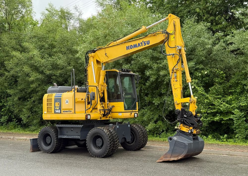 Komatsu * Komatsu PW 148 *ROTOTILT * Sprowadzona * Stan Perfekcyjny * Koparka Kołowa * - Pelle sur pneus: photos 2 Komatsu * Komatsu PW 148 *ROTOTILT * Sprowadzona * Stan Perfekcyjny * Koparka Kołowa * - Pelle sur pneus: photos 2