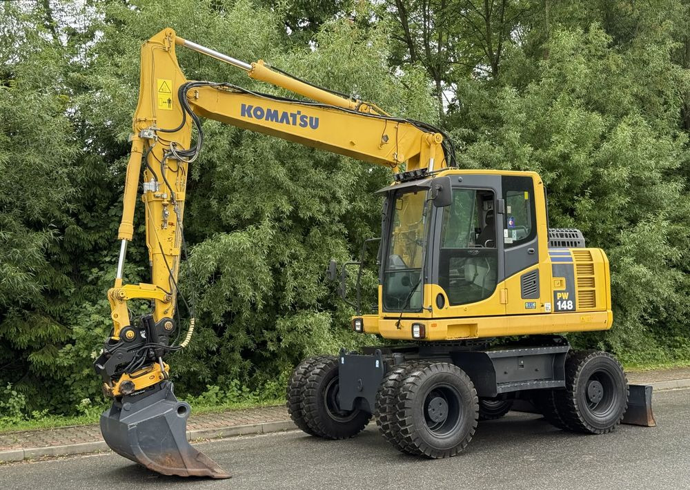 Komatsu * Komatsu PW 148 *ROTOTILT * Sprowadzona * Stan Perfekcyjny * Koparka Kołowa * - Pelle sur pneus: photos 1 Komatsu * Komatsu PW 148 *ROTOTILT * Sprowadzona * Stan Perfekcyjny * Koparka Kołowa * - Pelle sur pneus: photos 1