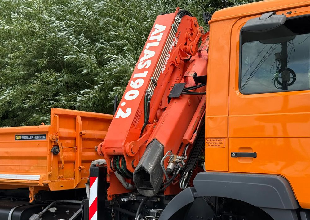 MAN * FE 410 A * MAN * 4x4 * HDS ATLAS 190 * Kiper Wywrotka * Bardzo Dobry Stan * Sprowadzony - Camion benne, Camion grue: photos 5 MAN * FE 410 A * MAN * 4x4 * HDS ATLAS 190 * Kiper Wywrotka * Bardzo Dobry Stan * Sprowadzony - Camion benne, Camion grue: photos 5