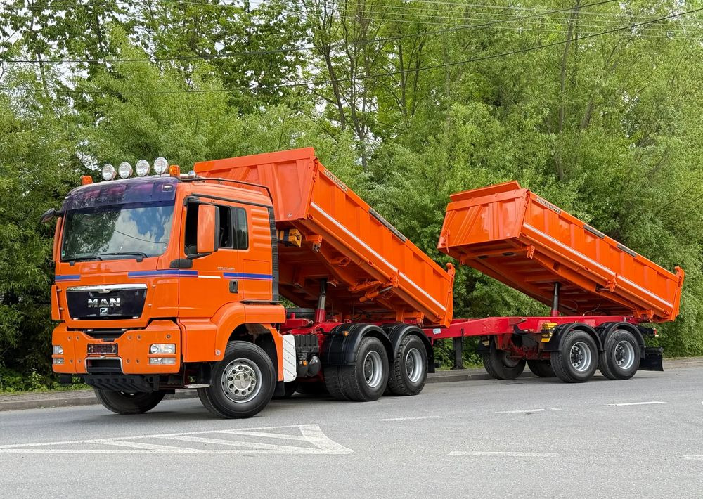 MAN * Kiper * Wywrotka * 26-480 * MAN TGS 6x4 Bordmatic * Zastaw * Stan Perfekcyjny * - Camion benne: photos 1 MAN * Kiper * Wywrotka * 26-480 * MAN TGS 6x4 Bordmatic * Zastaw * Stan Perfekcyjny * - Camion benne: photos 1