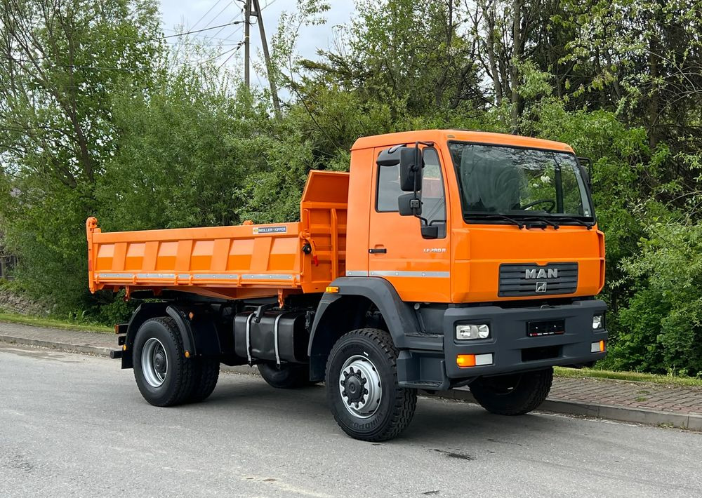 MAN * LE 280 B * MAN * 4x4 * Kiper Wywrotka x3 * Meiller * Sprowadzony * Stan Perfekcyjny * - Camion benne: photos 2 MAN * LE 280 B * MAN * 4x4 * Kiper Wywrotka x3 * Meiller * Sprowadzony * Stan Perfekcyjny * - Camion benne: photos 2