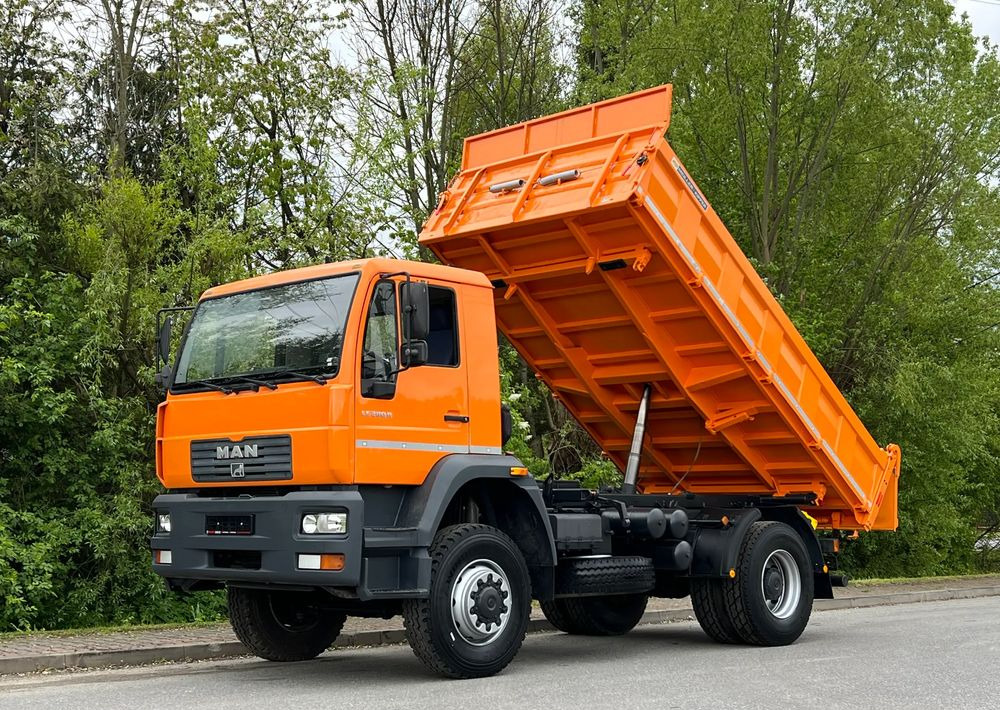 MAN * LE 280 B * MAN * 4x4 * Kiper Wywrotka x3 * Meiller * Sprowadzony * Stan Perfekcyjny * - Camion benne: photos 1 MAN * LE 280 B * MAN * 4x4 * Kiper Wywrotka x3 * Meiller * Sprowadzony * Stan Perfekcyjny * - Camion benne: photos 1
