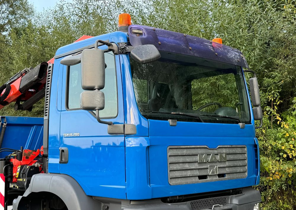 MAN * MAN 18 280 * Kiper Wywrotka * 4x4 * HDS Palfinger 120 STAN BARDZO DOBRY * Sprowadzony - Camion benne: photos 4 MAN * MAN 18 280 * Kiper Wywrotka * 4x4 * HDS Palfinger 120 STAN BARDZO DOBRY * Sprowadzony - Camion benne: photos 4