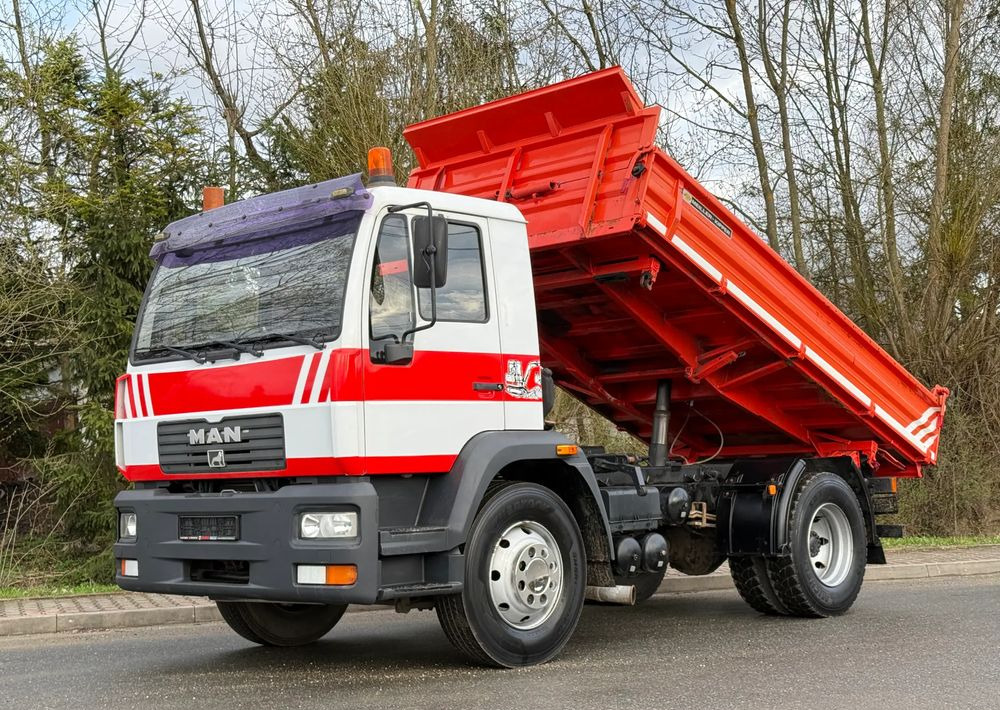 Camion benne MAN * MAN LE 14.220 *Kiper Wywrotka * 4x2 * Sprowadzony * Stan Bardzo Dobry *: photos 1