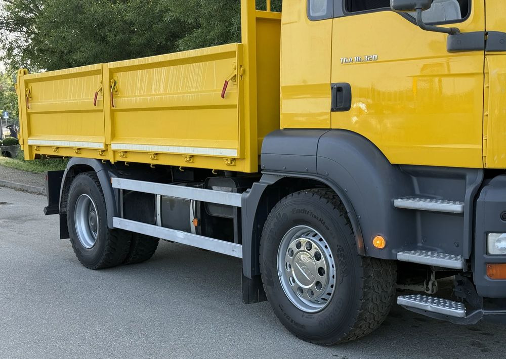 MAN * MAN TGA 18-320 * Kiper Wywrotka * 4x2 * Kran * Sprowadzony* Bardzo Dobry Stan - Camion benne: photos 5 MAN * MAN TGA 18-320 * Kiper Wywrotka * 4x2 * Kran * Sprowadzony* Bardzo Dobry Stan - Camion benne: photos 5