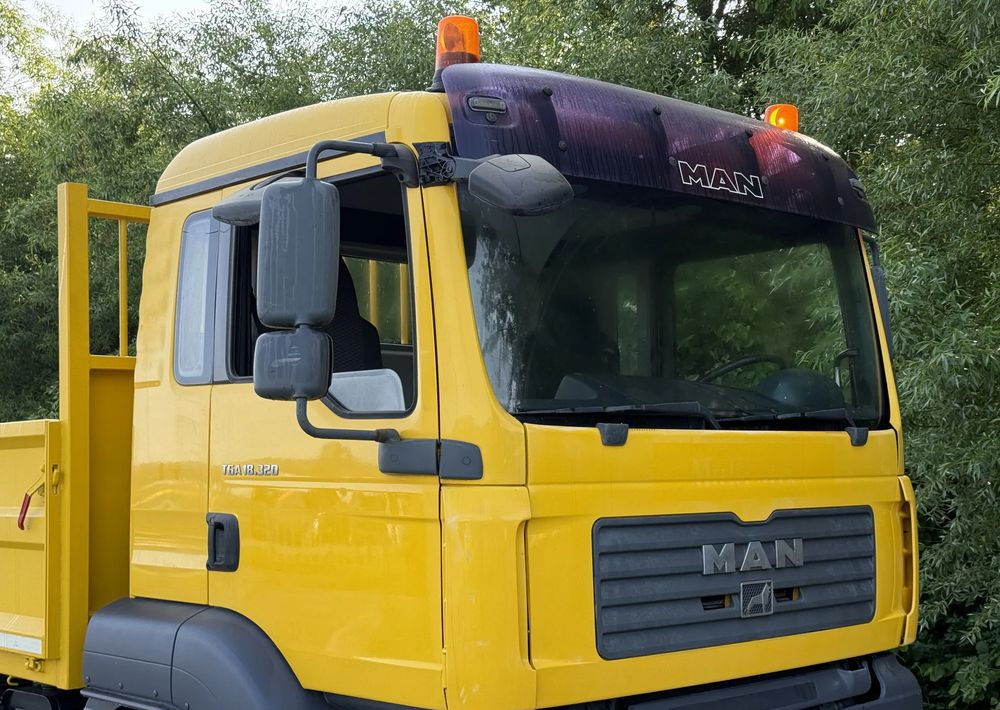 MAN * MAN TGA 18-320 * Kiper Wywrotka * 4x2 * Kran * Sprowadzony* Bardzo Dobry Stan - Camion benne: photos 4 MAN * MAN TGA 18-320 * Kiper Wywrotka * 4x2 * Kran * Sprowadzony* Bardzo Dobry Stan - Camion benne: photos 4