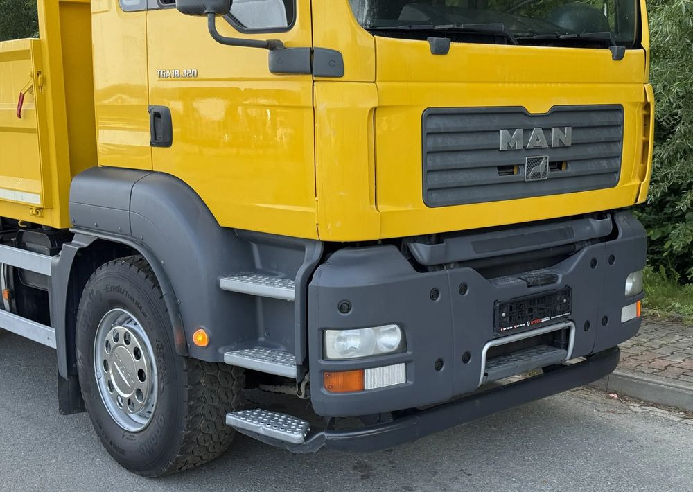 MAN * MAN TGA 18-320 * Kiper Wywrotka * 4x2 * Kran * Sprowadzony* Bardzo Dobry Stan - Camion benne: photos 3 MAN * MAN TGA 18-320 * Kiper Wywrotka * 4x2 * Kran * Sprowadzony* Bardzo Dobry Stan - Camion benne: photos 3