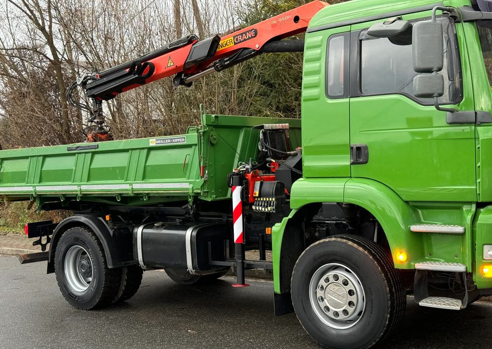 MAN * MAN TGA 18-360 * Kiper Wywrotka * 4x2 * Kran Palfinger PK 9501 Sprowadzony - Camion benne: photos 5 MAN * MAN TGA 18-360 * Kiper Wywrotka * 4x2 * Kran Palfinger PK 9501 Sprowadzony - Camion benne: photos 5