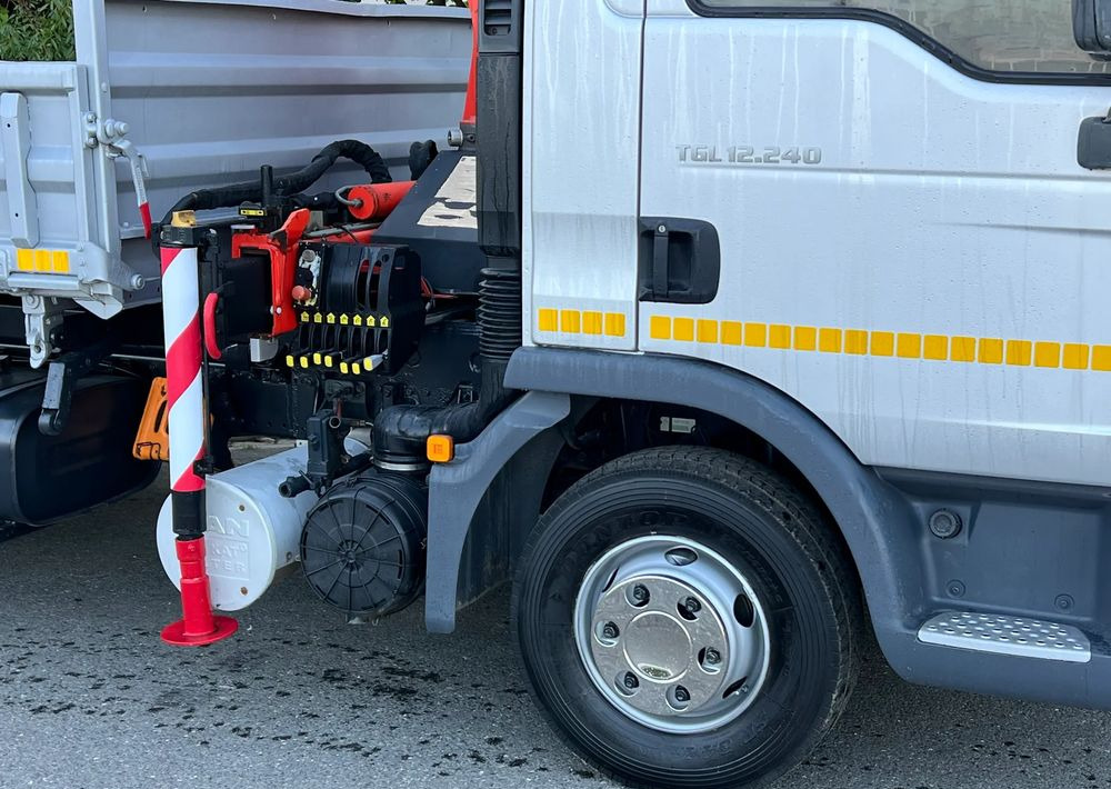MAN MAN TGL 12-240 Kiper Wywrotka 4x2 Kran PALFINGER PK 12500 BARDZO DOBRY STAN - Camion benne: photos 5 MAN MAN TGL 12-240 Kiper Wywrotka 4x2 Kran PALFINGER PK 12500 BARDZO DOBRY STAN - Camion benne: photos 5