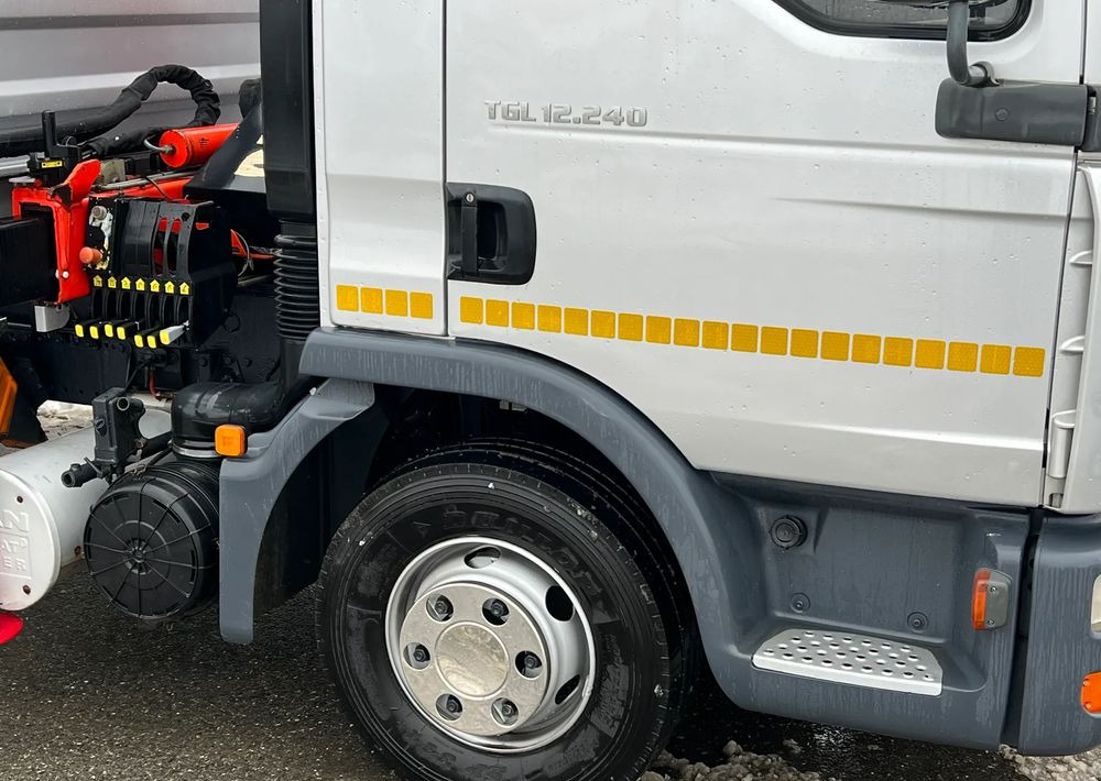 Camion benne MAN MAN TGL 12-240 Kiper Wywrotka 4x2 Kran PALFINGER PK 12500 BARDZO DOBRY STAN: photos 6 Camion benne MAN MAN TGL 12-240 Kiper Wywrotka 4x2 Kran PALFINGER PK 12500 BARDZO DOBRY STAN: photos 6