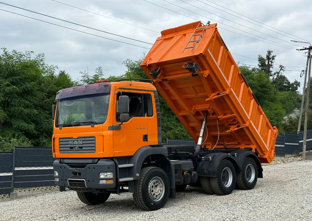 MAN * TGA 26.460 MAN * Kiper / Wywrotka * 6x4 * Bordmatik * Bardzo Dobry Stan - Camion benne: photos 1 MAN * TGA 26.460 MAN * Kiper / Wywrotka * 6x4 * Bordmatik * Bardzo Dobry Stan - Camion benne: photos 1