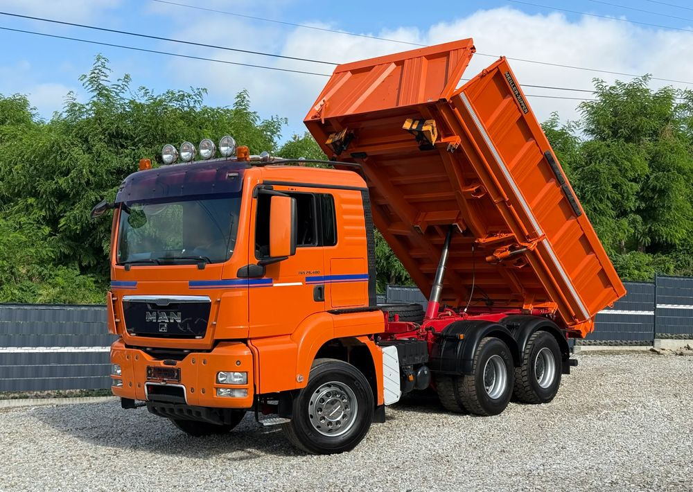 MAN * TGS 26.480 MAN * Kiper / Wywrotka * 6x4 * Sprowadzona * Bordmatik * Stan Perfekcyjny - Camion benne: photos 1 MAN * TGS 26.480 MAN * Kiper / Wywrotka * 6x4 * Sprowadzona * Bordmatik * Stan Perfekcyjny - Camion benne: photos 1