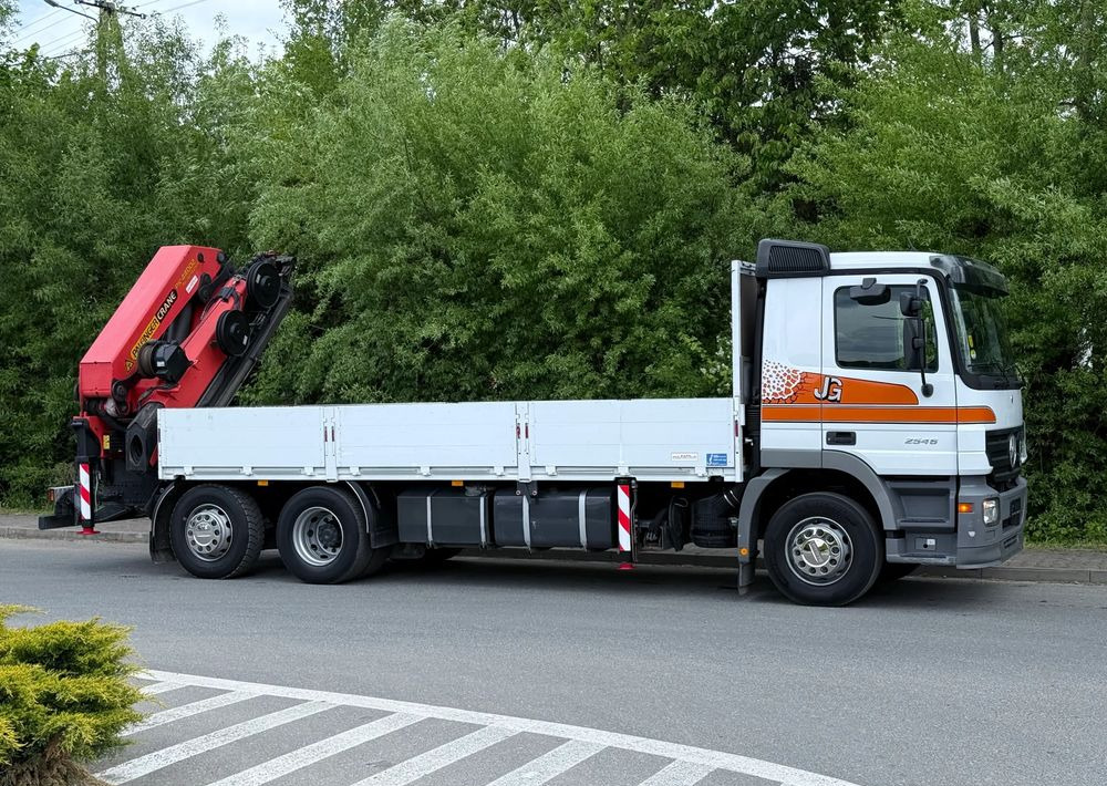 Camion plateau, Camion grue Mercedes-Benz * Mercedes Actros * KRAN HDS Palfinger PK 44002 Performance * Sprowadzony * Stan Perfekcyjny *: photos 9