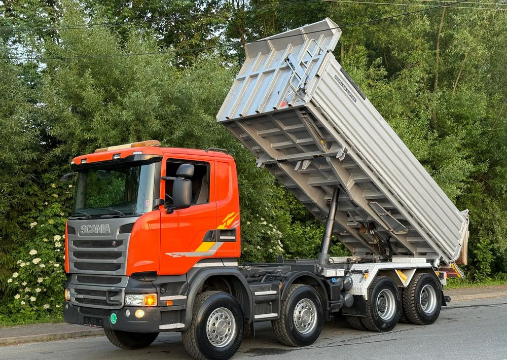 Camion benne Scania * Kiper * Wywrotka *  Scania R490 * 8X4 * Bordmatic * Jak Nowy * Stan Perfekcyjny * Sprowadzony: photos 20