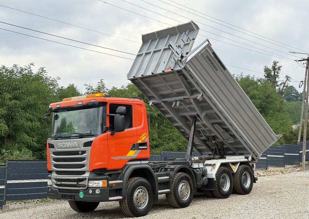Scania * Kiper * Wywrotka * Scania R490 * 8X4 * Bordmatic * Jak Nowy * Stan Perfekcyjny * Sprowadzony - Camion benne: photos 1 Scania * Kiper * Wywrotka * Scania R490 * 8X4 * Bordmatic * Jak Nowy * Stan Perfekcyjny * Sprowadzony - Camion benne: photos 1
