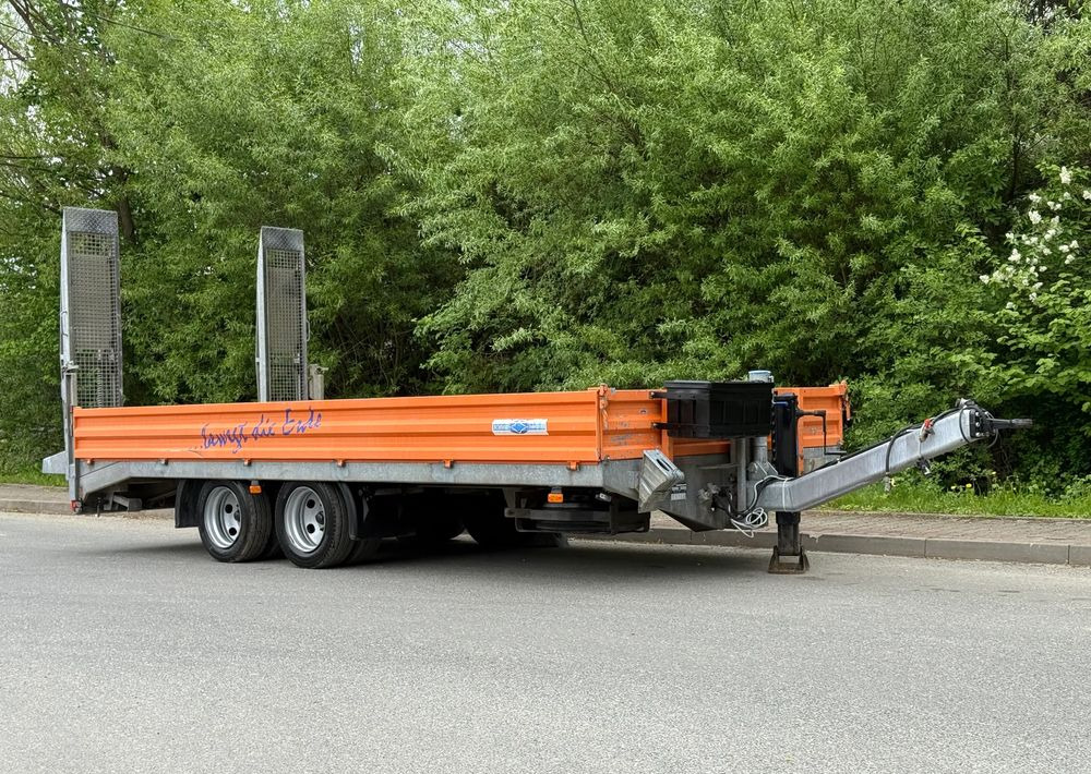 Schmidt * Przyczepa do Przewozu Maszyn Koparek * Schmidt * Najazdy * Jak NOWA - Remorque porte-engin surbaissée: photos 1 Schmidt * Przyczepa do Przewozu Maszyn Koparek * Schmidt * Najazdy * Jak NOWA - Remorque porte-engin surbaissée: photos 1