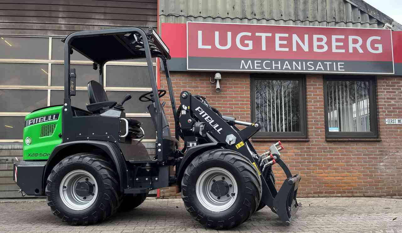 Pitbull 28-50E Elektrische minishovel, compact loader. Shovels - Chargeuse sur pneus: photos 1 Pitbull 28-50E Elektrische minishovel, compact loader. Shovels - Chargeuse sur pneus: photos 1