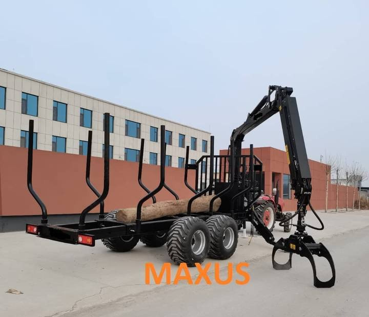 Maxus MAXUS 1400 Forstanhänger + Kran 780 - Remorque forestière: photos 5 Maxus MAXUS 1400 Forstanhänger + Kran 780 - Remorque forestière: photos 5