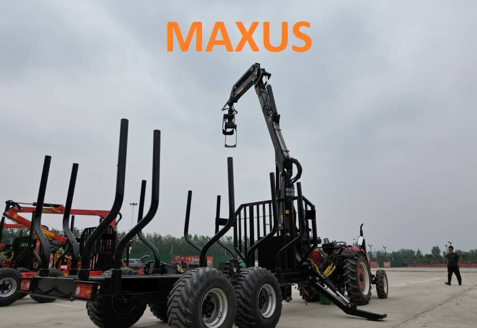 NEW MAXUS 14 TON Trailer 7.8m Crane Warranty up to 10 YEARS | НОВА Прицепа 14 ТОН Кран 7,8 м MAXUS Гарантія до 10 РОКІВ - Remorque forestière: photos 1 NEW MAXUS 14 TON Trailer 7.8m Crane Warranty up to 10 YEARS | НОВА Прицепа 14 ТОН Кран 7,8 м MAXUS Гарантія до 10 РОКІВ - Remorque forestière: photos 1