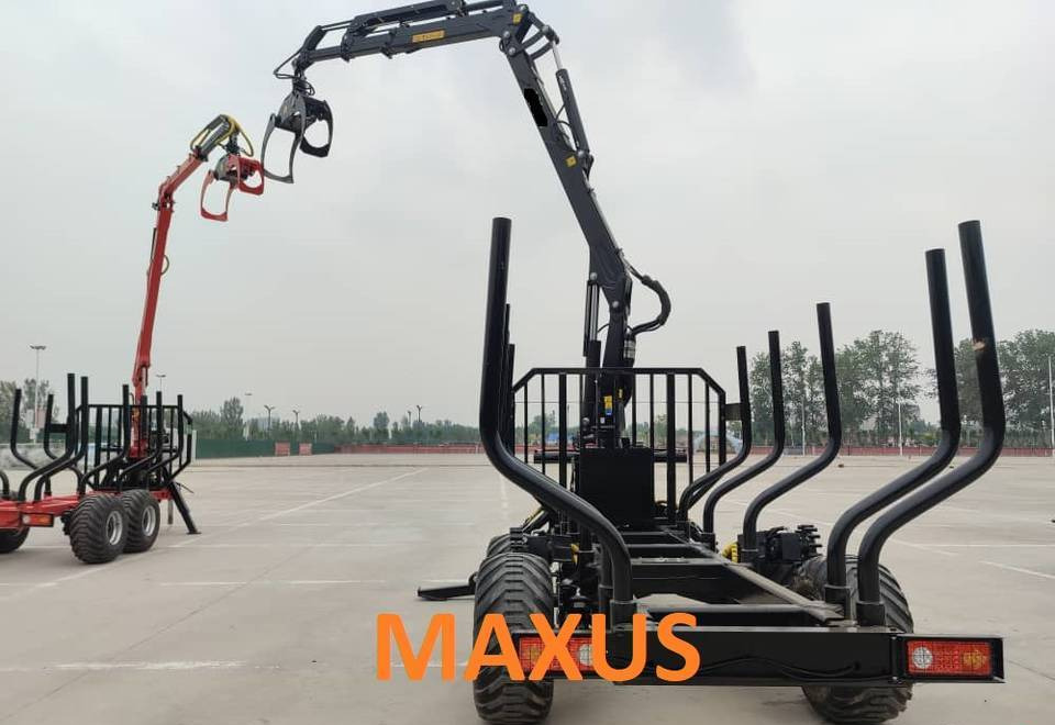 NEW MAXUS 14 TON Trailer 7.8m Crane Warranty up to 10 YEARS | НОВА Прицепа 14 ТОН Кран 7,8 м MAXUS Гарантія до 10 РОКІВ - Remorque forestière: photos 2 NEW MAXUS 14 TON Trailer 7.8m Crane Warranty up to 10 YEARS | НОВА Прицепа 14 ТОН Кран 7,8 м MAXUS Гарантія до 10 РОКІВ - Remorque forestière: photos 2