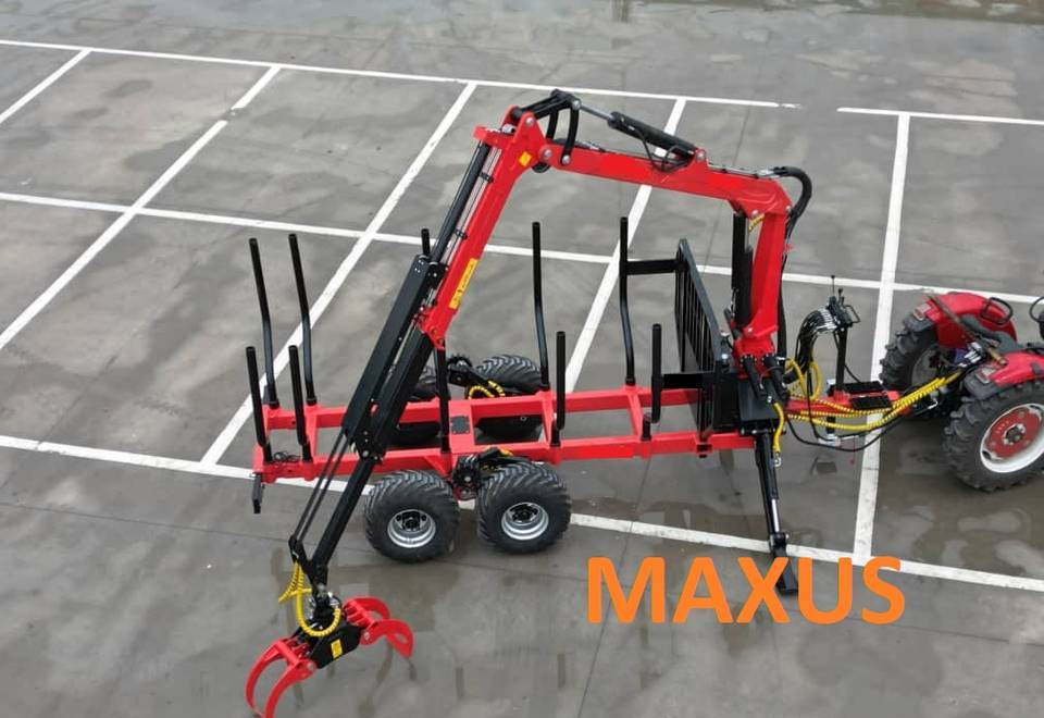NEW MAXUS 14 TON Trailer 7.8m Crane Warranty up to 10 YEARS | НОВА Прицепа 14 ТОН Кран 7,8 м MAXUS Гарантія до 10 РОКІВ - Remorque forestière: photos 5 NEW MAXUS 14 TON Trailer 7.8m Crane Warranty up to 10 YEARS | НОВА Прицепа 14 ТОН Кран 7,8 м MAXUS Гарантія до 10 РОКІВ - Remorque forestière: photos 5