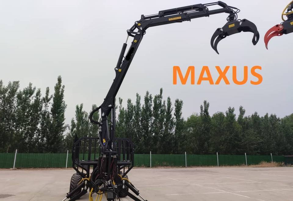 NEW MAXUS 8t Forest Trailer with 2-ton Crane Warranty up to 10 YEARS НОВА прицепа лісова 8т Журавль 2т MAXUS Гарантія до 10 РОКІВ NOWA przyczepa leśna 8t Żuraw 2t MAXUS Gwarancja do 10 LAT - Remorque forestière: photos 4 NEW MAXUS 8t Forest Trailer with 2-ton Crane Warranty up to 10 YEARS НОВА прицепа лісова 8т Журавль 2т MAXUS Гарантія до 10 РОКІВ NOWA przyczepa leśna 8t Żuraw 2t MAXUS Gwarancja do 10 LAT - Remorque forestière: photos 4